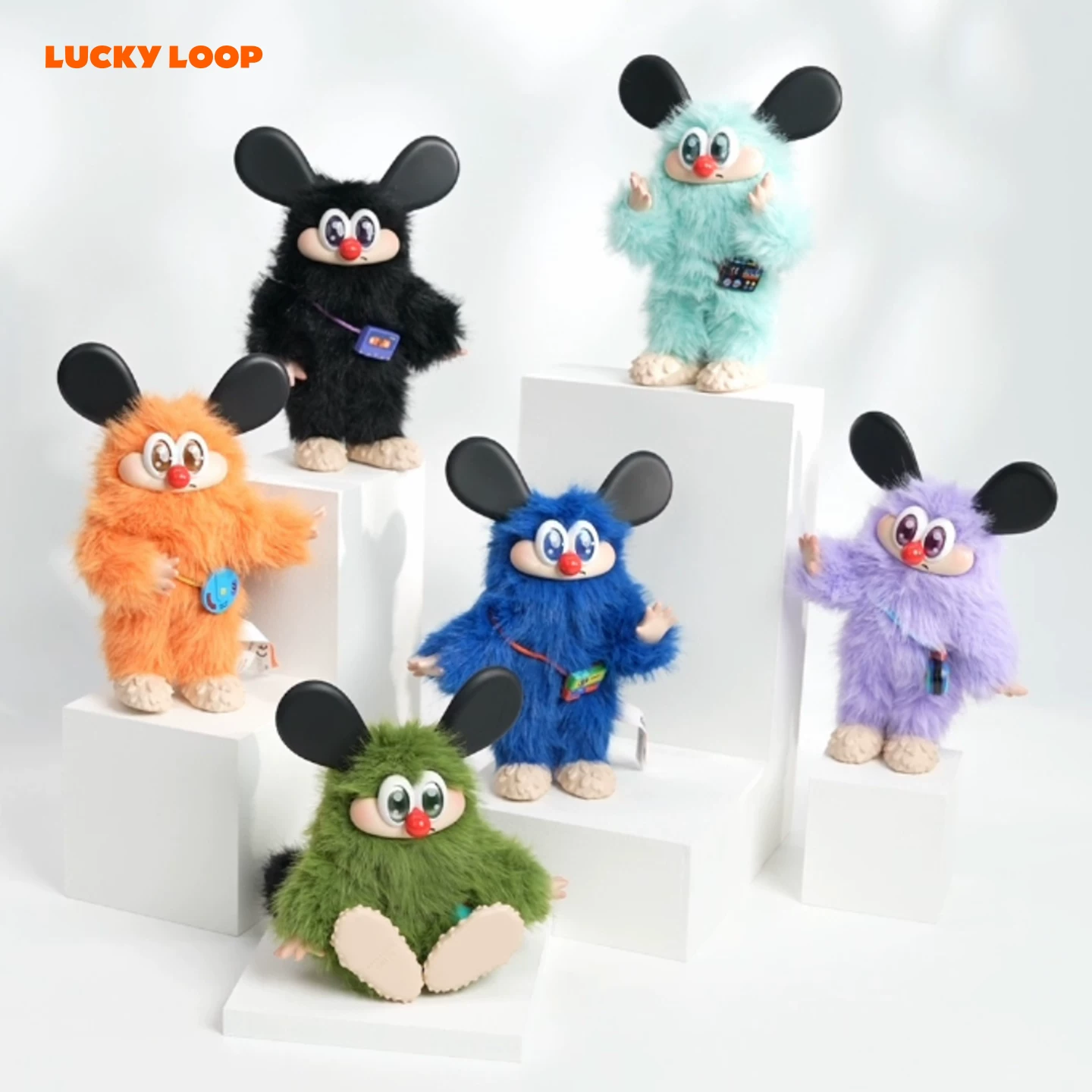 LuckyLoop好运连得ECHOA无尽赫兹系列毛绒公仔挂件盲盒随机1个 52.19元 - 86线报