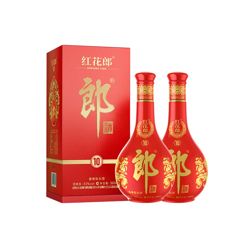 郎酒红花郎10 53%vol酱香型白酒 560元 - 86线报