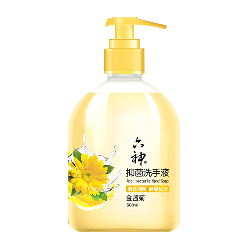 六神洗手液500ml 3.6元 - 美泡泡