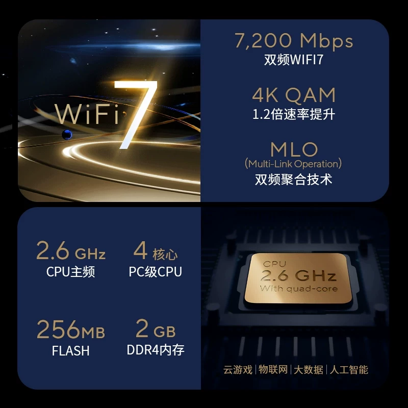 ROG华硕RT-BE86U Wifi7路由器 1276.2元 - 线报酷
