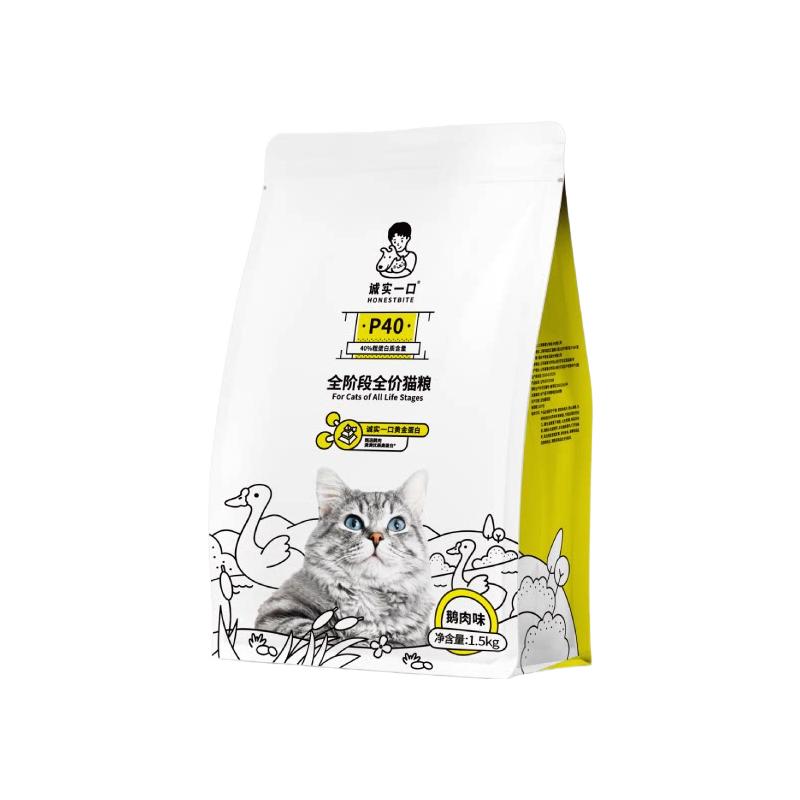 诚实一口P40猫粮1.5kg 37.8元 - 线报酷