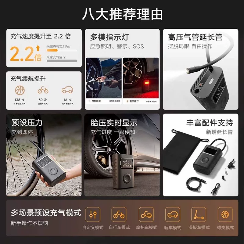米家MJCQB07PQW充气宝2Pro黑色 157.8元 - 86线报