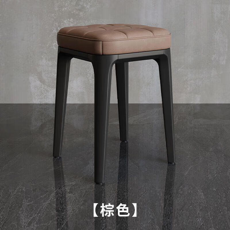 OLOEY客厅软包凳子塑料凳家用可叠放茶几凳2个 29.95元 - 86线报 OLOEY客厅软包凳子塑料凳家用可叠放茶几凳2个 29.95元 - 86线报