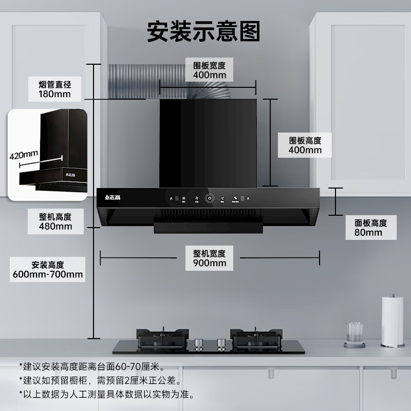 志高CXW-328-T16大吸力油烟机 370.03元 - 86线报