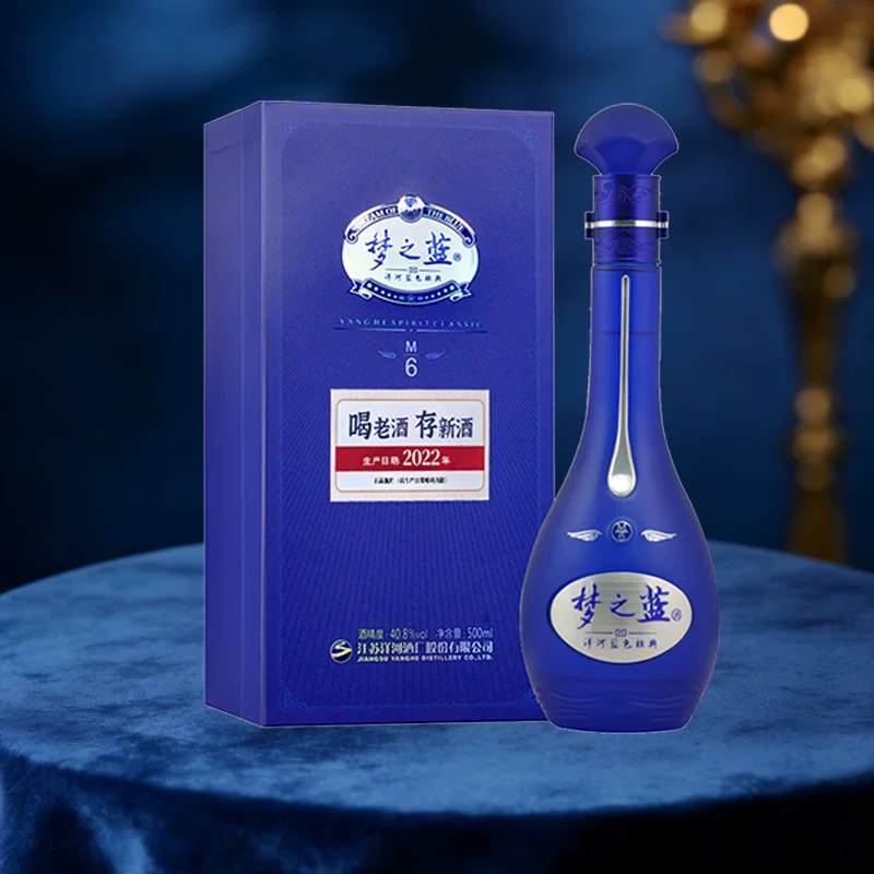 洋河 梦之蓝M6 40.8度 500ml 白酒 券后374.4元 - 86线报