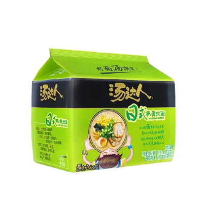 统一汤达人日式豚骨拉面125g×5袋 15.4元 - 86线报