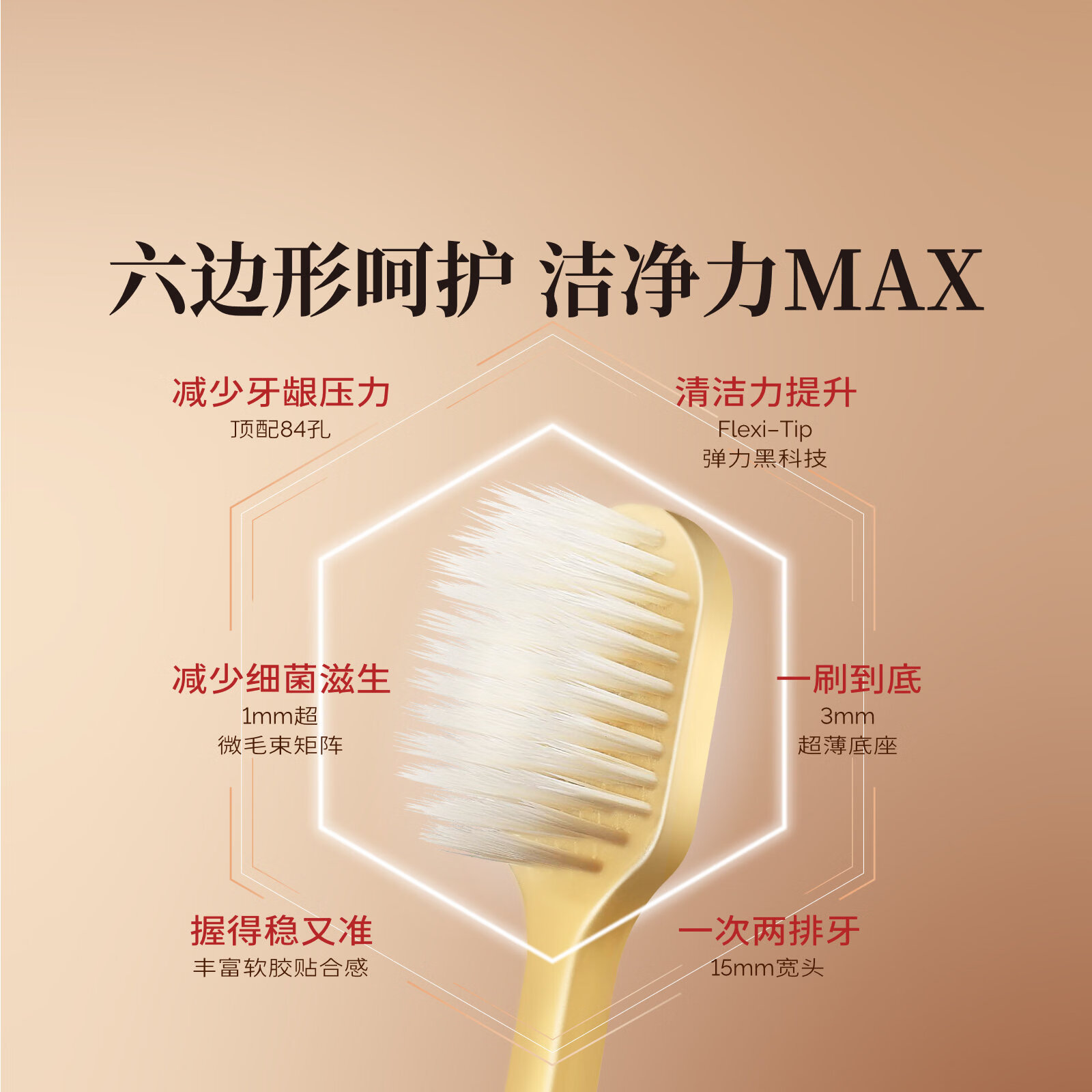 惠百施 孔超密柔丝牙刷 1支 13.13元 - 86线报