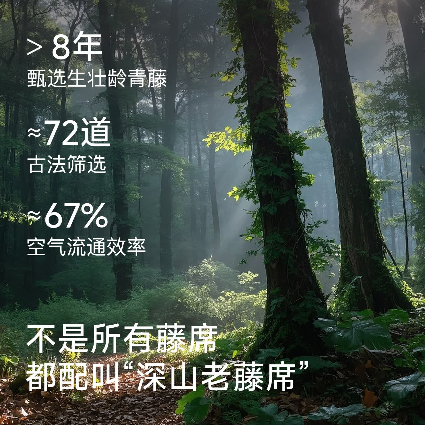 席师傅严选天然御杉藤席冰丝背面150x195cm三件套 86.9元 - 86线报