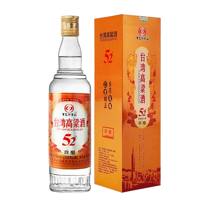 宝岛阿里山 浓香型 台湾高粱酒 包装 450ml 52% 券后16.1元 - 86线报 宝岛阿里山 浓香型 台湾高粱酒 包装 450ml 52% 券后16.1元 - 86线报