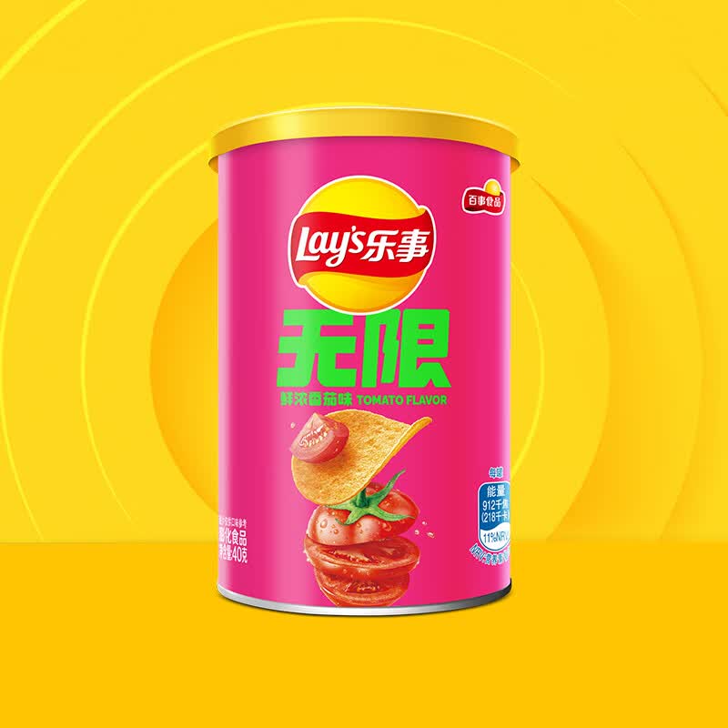 乐事无限鲜浓番茄味40g 2.15元 - 86线报