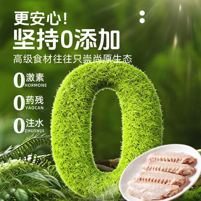大用鸭翅中净重4斤（1kg*2）生鲜冷冻 29.95元 - 86线报