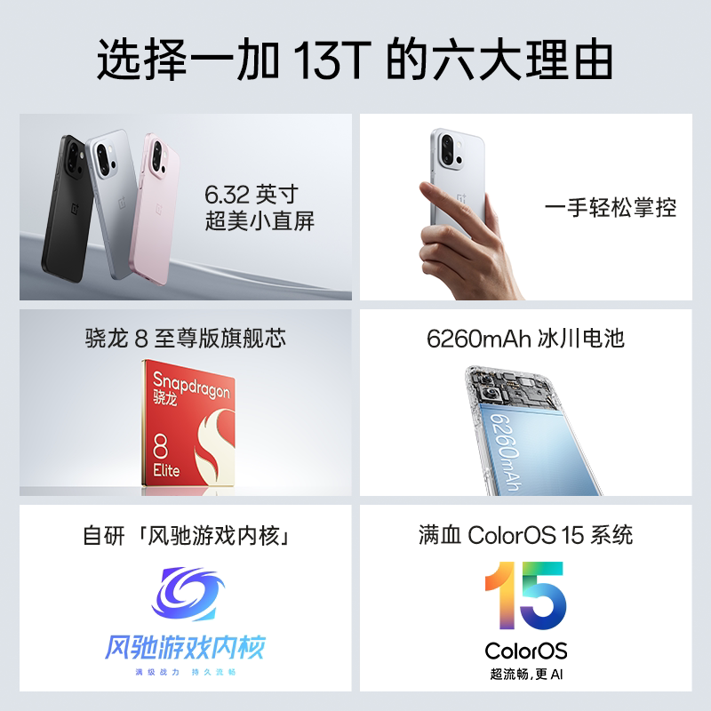 一加13T 5G手机 2634.15元 - 86线报