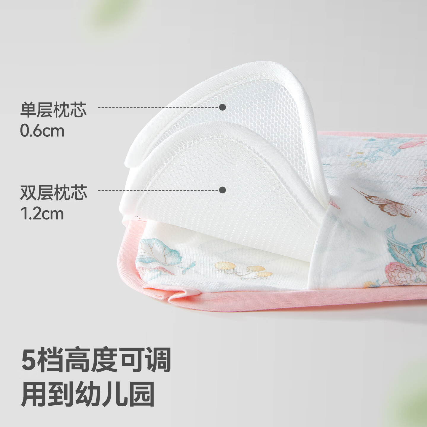 贝肽斯婴儿枕头幼儿园透气护颈枕儿童护颈枕头 43.87元 - 86线报