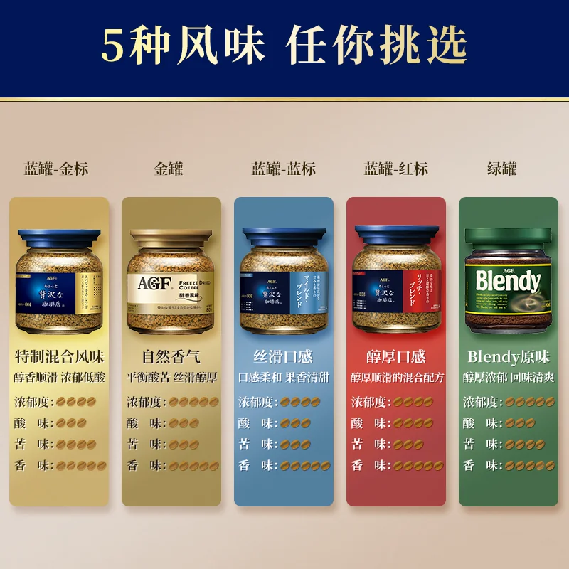 AGF奢华咖啡店Maxim马克西姆冻干速溶黑咖啡 58.8元 - 86线报 AGF奢华咖啡店Maxim马克西姆冻干速溶黑咖啡 58.8元 - 86线报