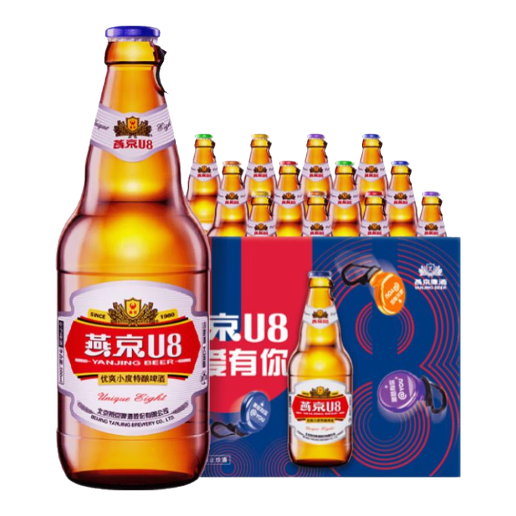 燕京啤酒U8小度啤酒500ml*12瓶整箱装 42.85元 - 86线报 燕京啤酒U8小度啤酒500ml*12瓶整箱装 42.85元 - 86线报