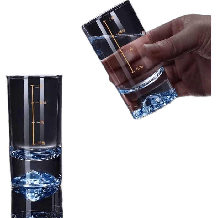 蓝山白酒杯二两杯6只装 9.89元 - 86线报