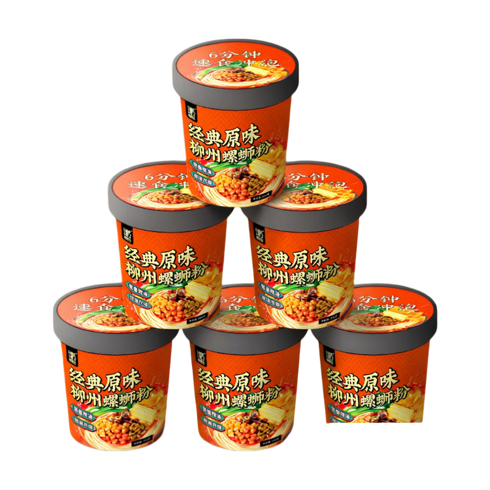 螺蛳王经典原味柳州螺蛳粉160g×6桶 15.9元 - 86线报