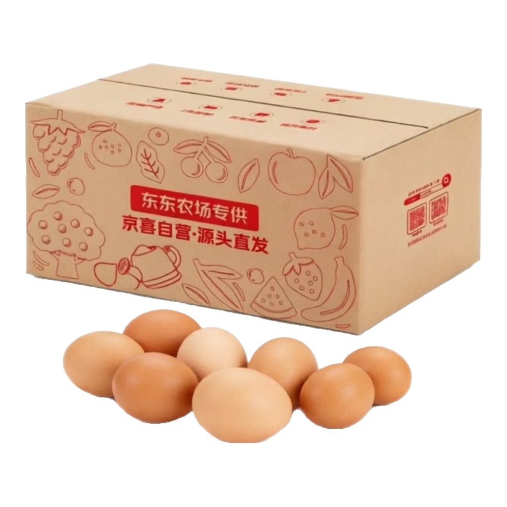 东东农场专供鲜鸡蛋40g/枚24枚装1000g+ 15.9元 - 86线报