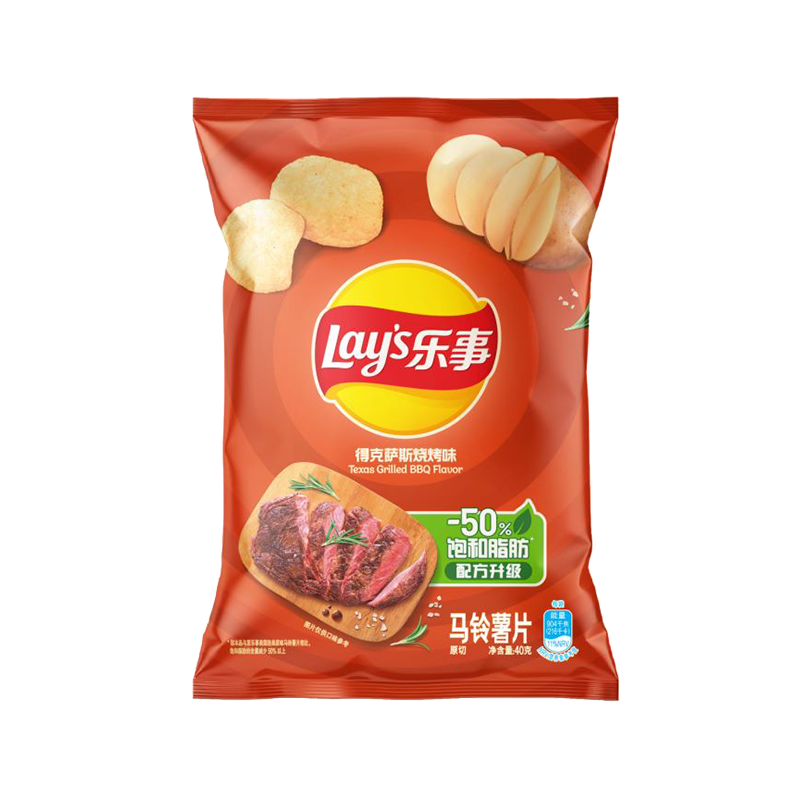 乐事德克萨斯烧烤味40g 2.15元 - 86线报