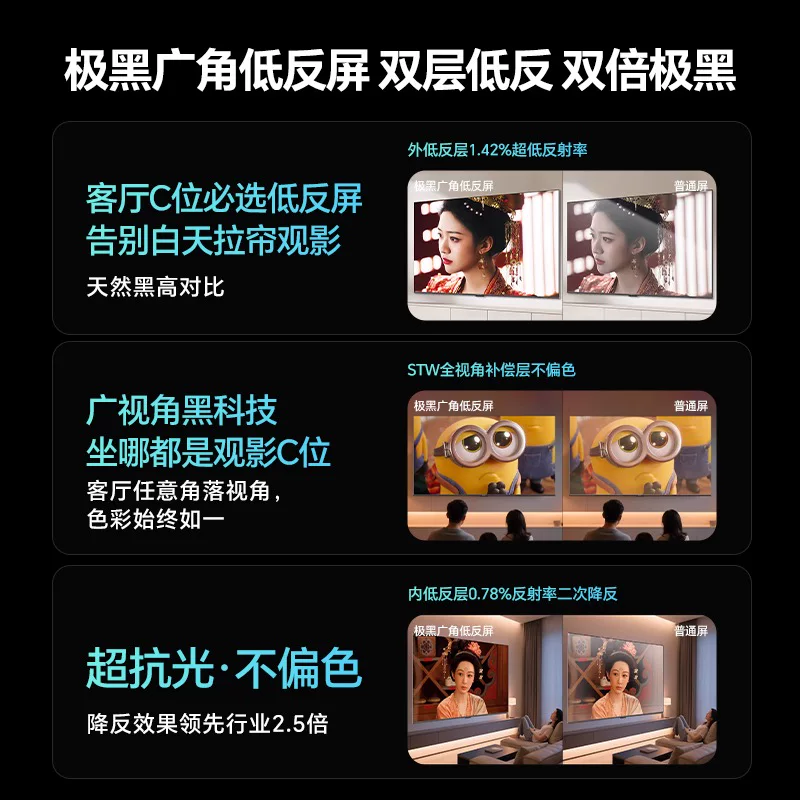 创维75A28F MiniLED低反屏75英寸液晶电视机 2520.11元 - 86线报 创维75A28F MiniLED低反屏75英寸液晶电视机 2520.11元 - 86线报