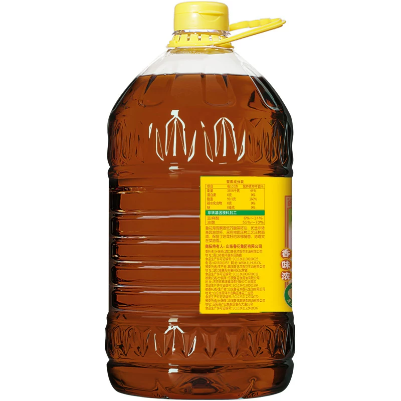 鲁花 淘淘飘香低芥酸菜籽油6.08L厨房香浓家用食用油 77.74元 - 86线报