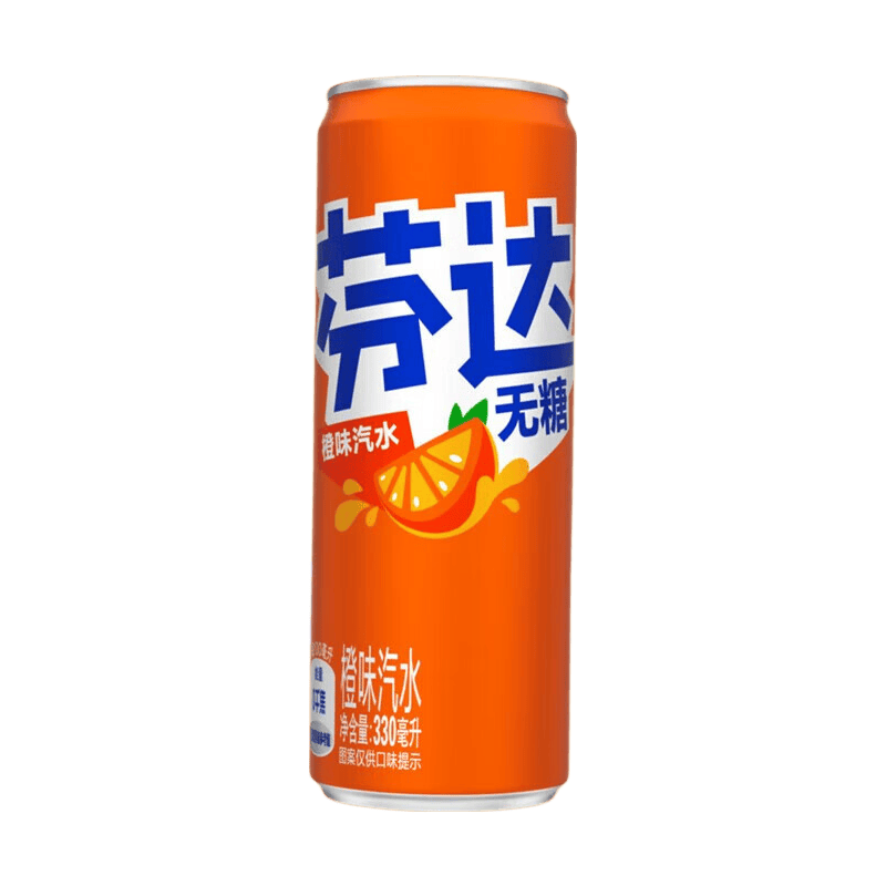 可口可乐芬达无糖330ml×6罐 8.9元 - 线报酷