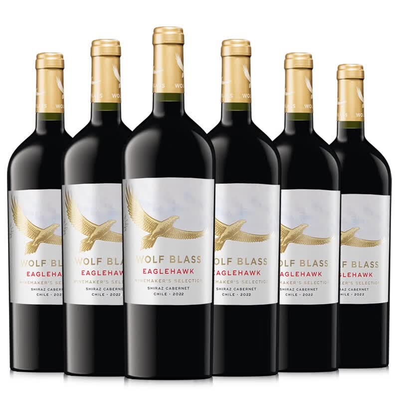 纷赋鹰标酿酒师精选设拉子赤霞珠红葡萄酒750ml*6瓶 155.97元 - 86线报 纷赋鹰标酿酒师精选设拉子赤霞珠红葡萄酒750ml*6瓶 155.97元 - 86线报
