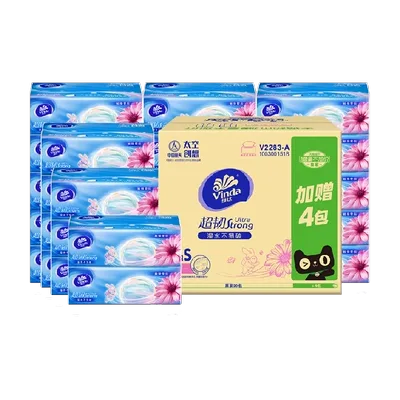 维达超韧抽纸3层S码家用整箱 24包 25.66元+4.13元淘金币 图片 1