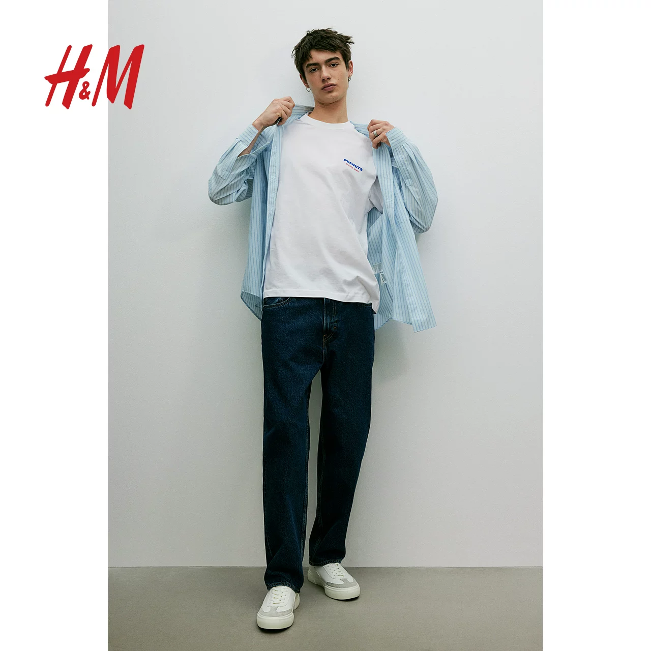 H&M男士短袖T恤 70.7元 - 86线报
