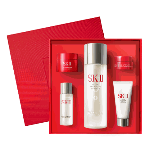 SK-II晶透随行护肤套装神仙水75ml+眼霜2.5g+面霜15g+洁面20g+清莹露30ml - 86线报