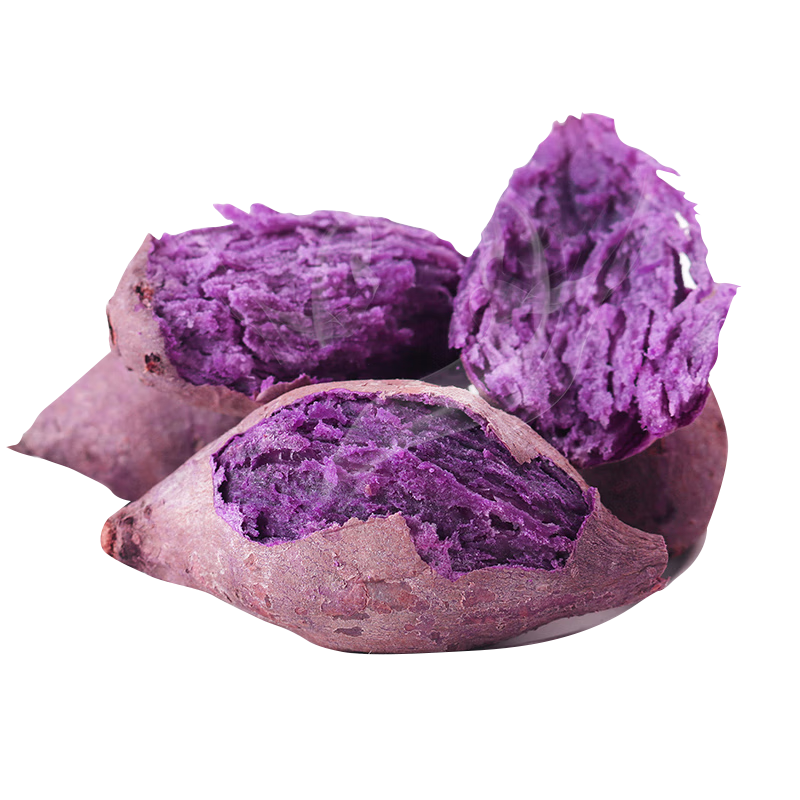 鲁禧广西新鲜紫薯中果4.5斤单果150-400g 9.89元 - 线报酷