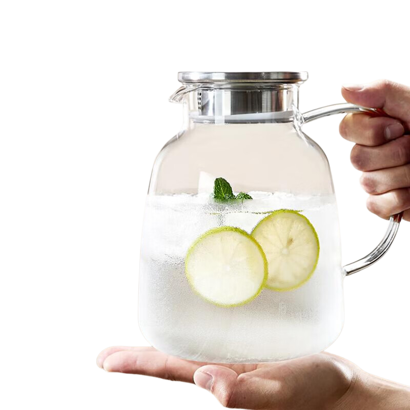 青苹果可明火加热玻璃冷水壶1800ML 12.4元 - 86线报 青苹果可明火加热玻璃冷水壶1800ML 12.4元 - 86线报