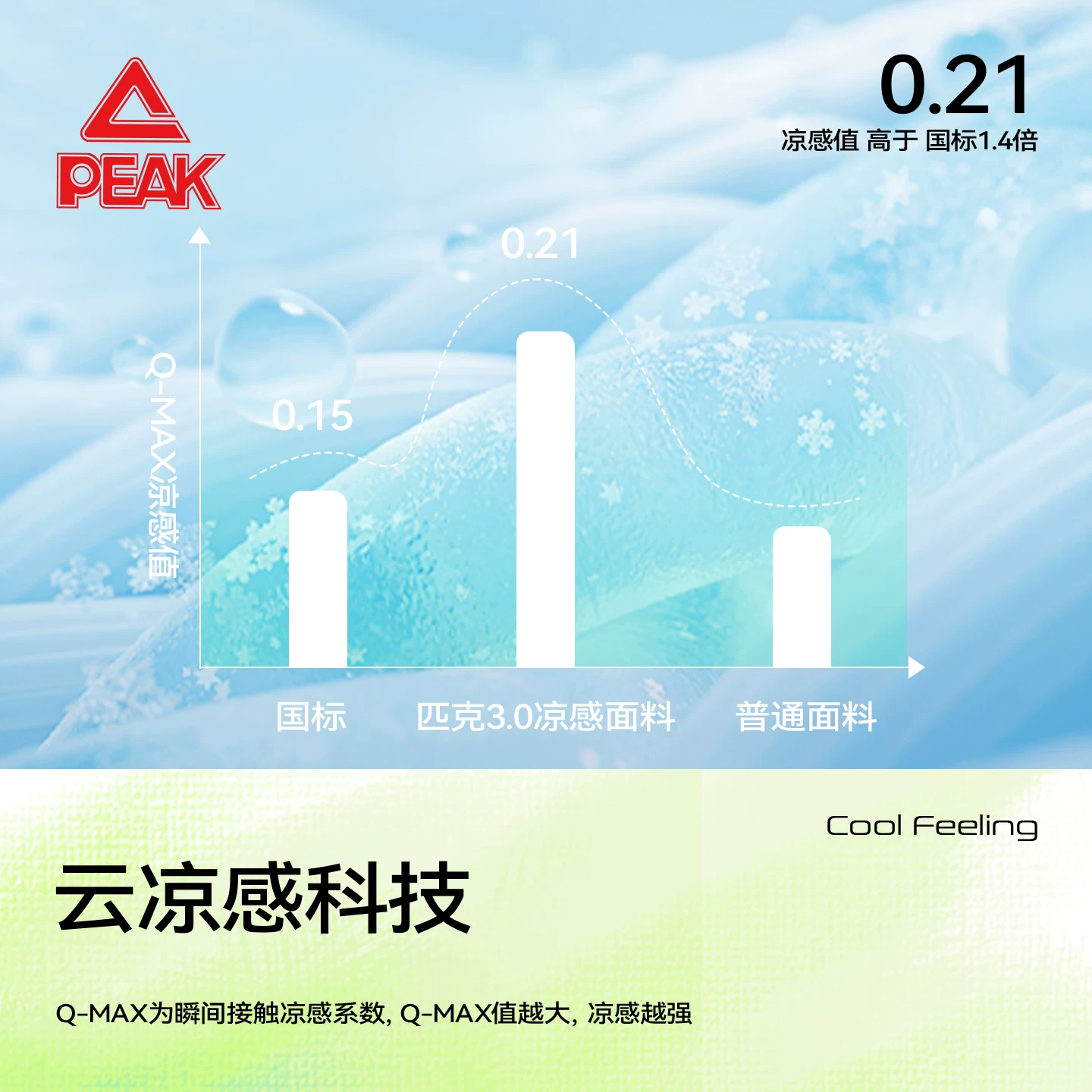 匹克儿童运动裤冰丝速干 39.9元 - 线报酷