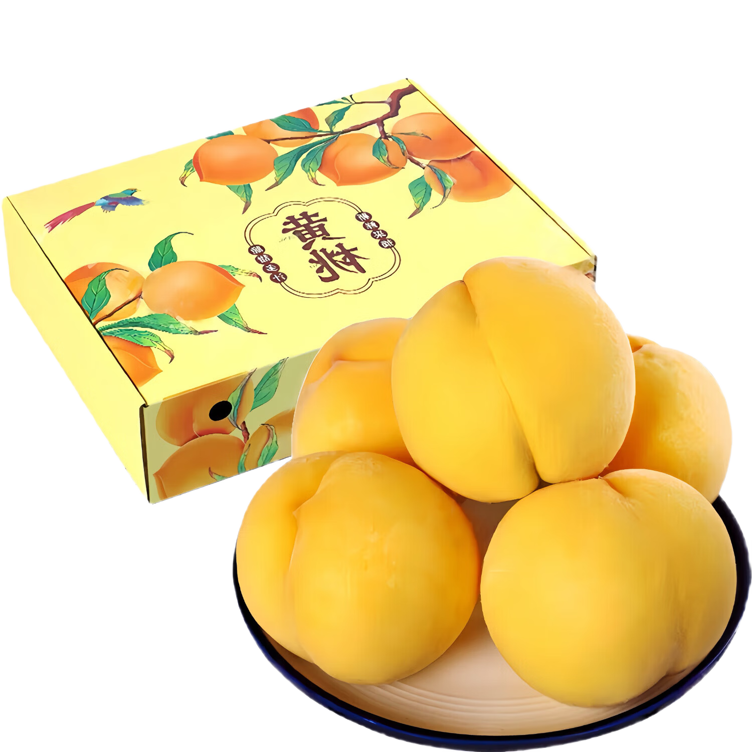 春福乐山东蒙阴黄桃5斤精选装脆软两吃 14.9元 - 86线报 春福乐山东蒙阴黄桃5斤精选装脆软两吃 14.9元 - 86线报