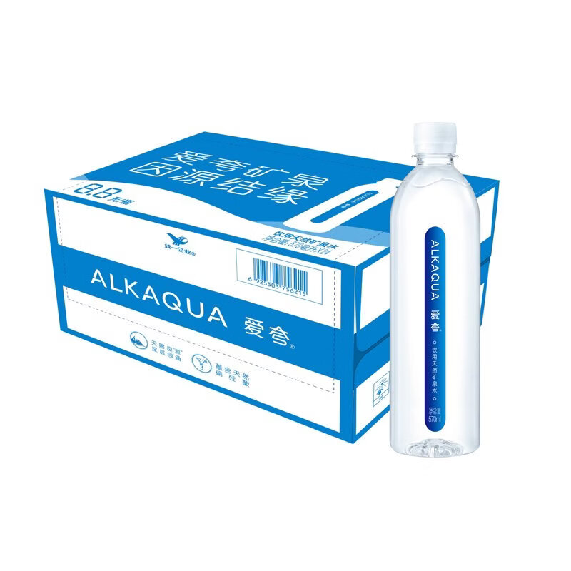 统一爱夸天然矿泉水570ml*24瓶 41.17元 - 86线报 统一爱夸天然矿泉水570ml*24瓶 41.17元 - 86线报