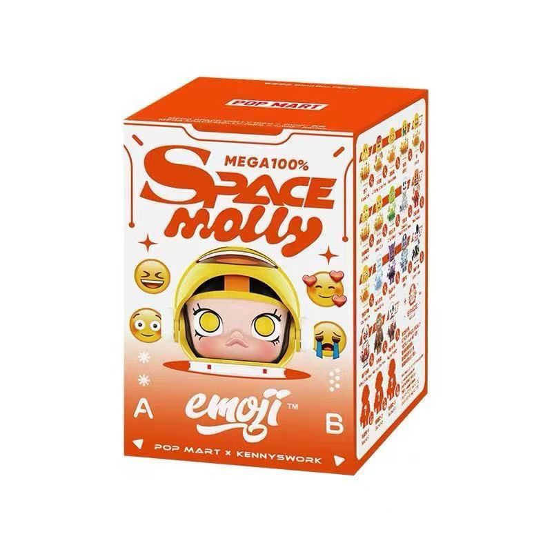 泡泡玛特MEGA SPACE MOLLY emoji系列盲盒单只 26.4元 - 折送网