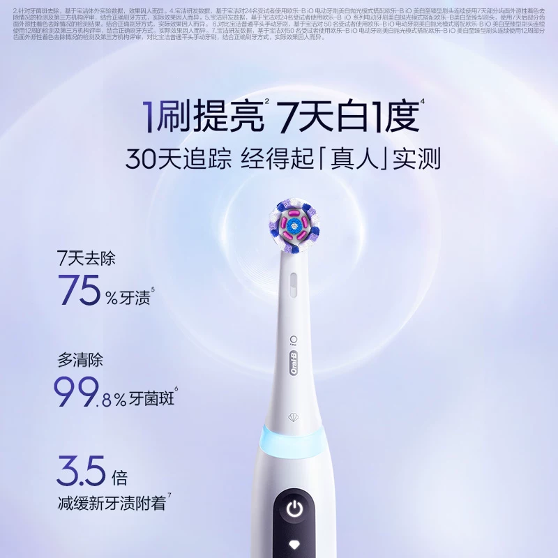 Oral-B欧乐-B iO5电动牙刷 429.92元 - 美泡泡