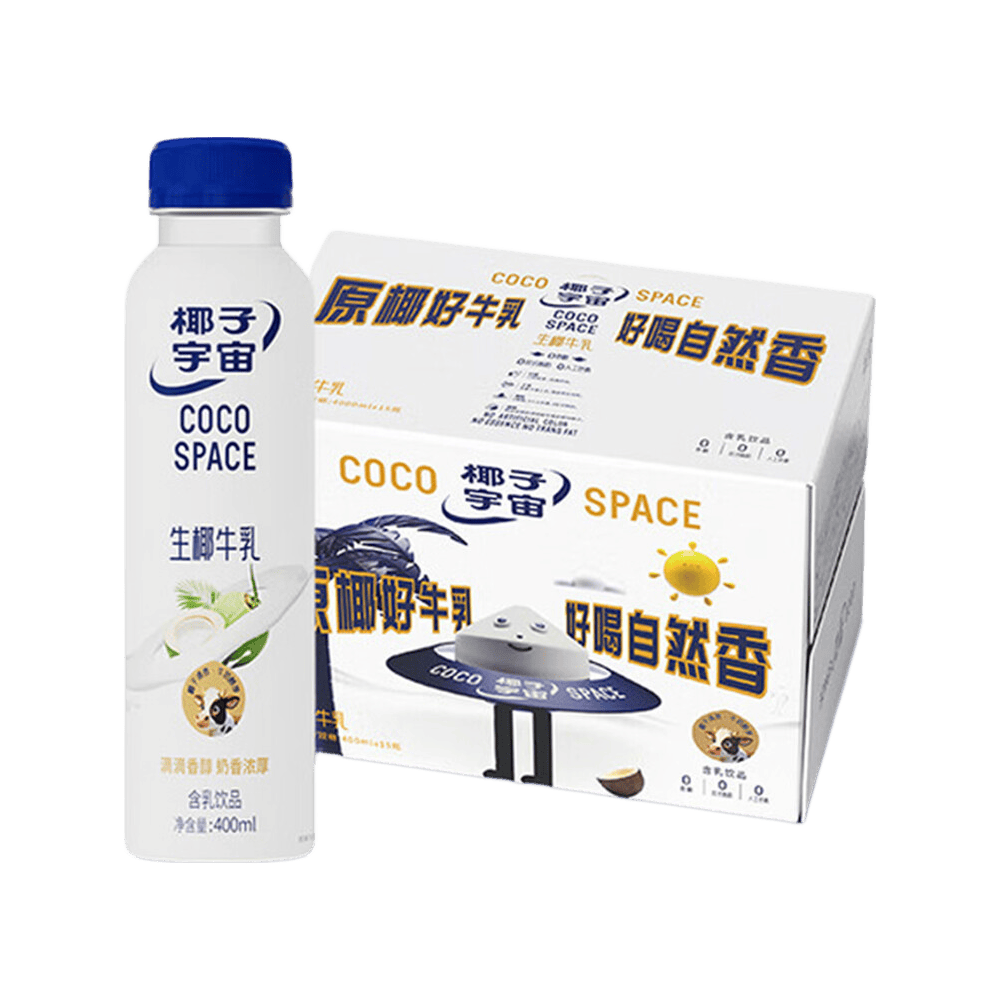 禅宝椰子宇宙生椰牛乳400ml*15瓶 19.9元 - 86线报