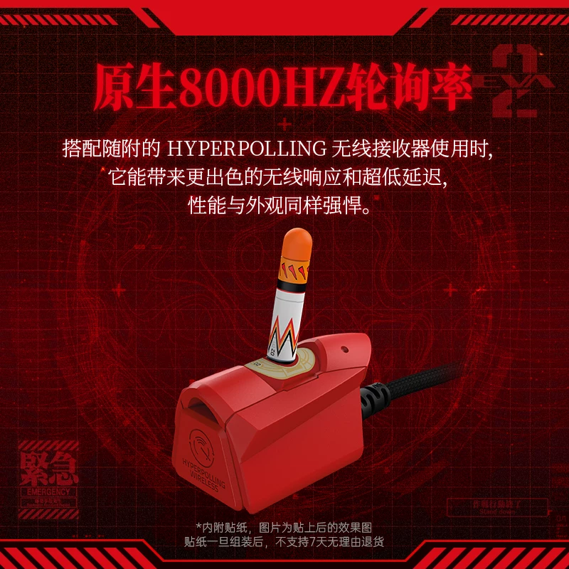 雷蛇新世纪福音战士EVA毒蝰V3Pro游戏无线鼠标礼物 1399元 - 86线报
