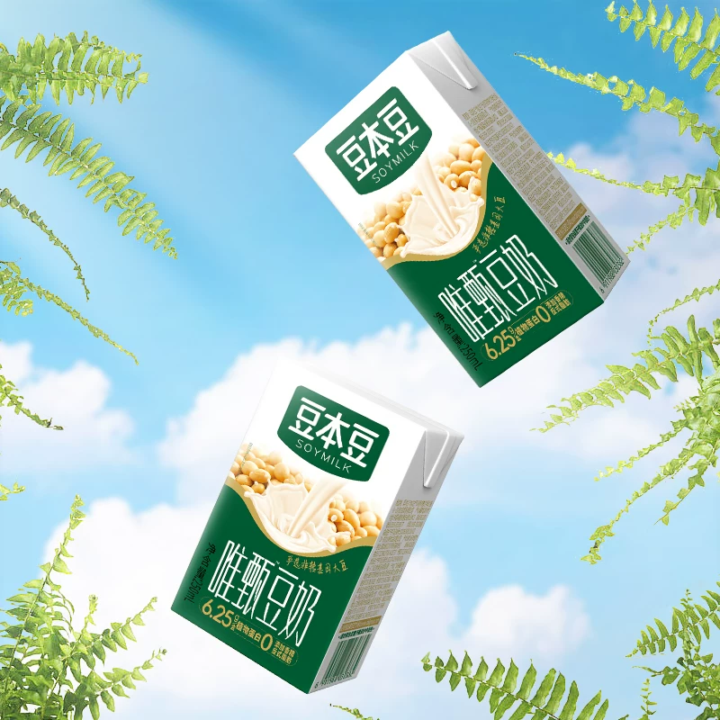 豆本豆唯甄原味豆奶250ml*24盒 23.01元 - 86线报