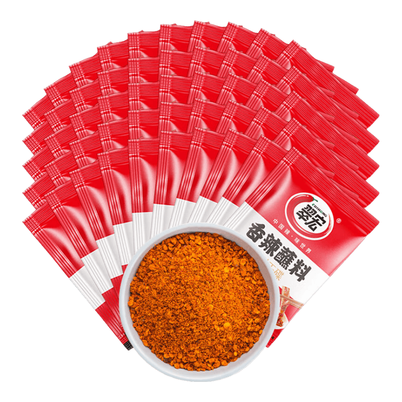 翠宏辣椒面烤肉蘸料2g×50袋香辣干碟 5.31元 - 86线报