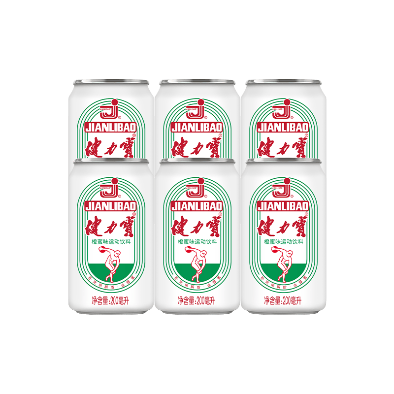 健力宝含蜂蜜补充电解质橙蜜味200ml*6罐运动饮料汽水 9.9元 - 86线报 健力宝含蜂蜜补充电解质橙蜜味200ml*6罐运动饮料汽水 9.9元 - 86线报
