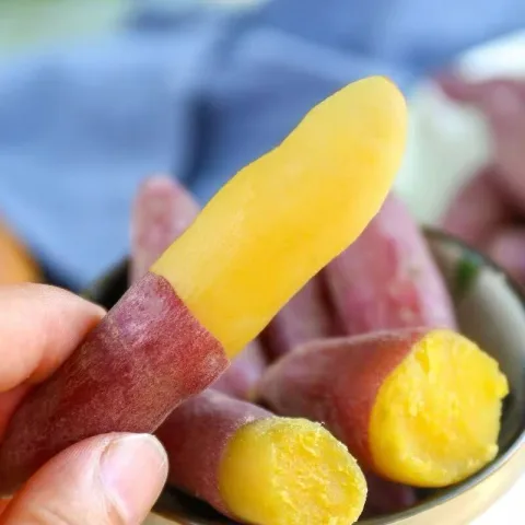 京鲜生 天目山小香薯 中果100g-200g净重3斤装 红薯蜜薯 源头直发 券后6.9元 图片 2