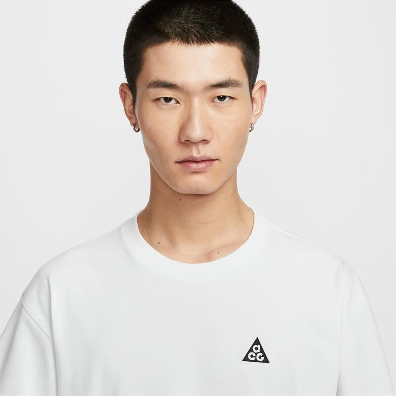 NIKE夏季款男子ACG户外运动休闲圆领白色短袖T恤HJ0799-121 130.57元 - 线报酷