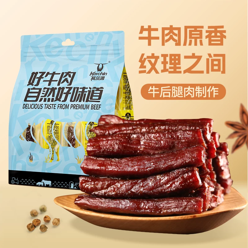 科尔沁风干牛肉230g独立包装休闲零食解馋追剧零食 48.1元 - 86线报 科尔沁风干牛肉230g独立包装休闲零食解馋追剧零食 48.1元 - 86线报
