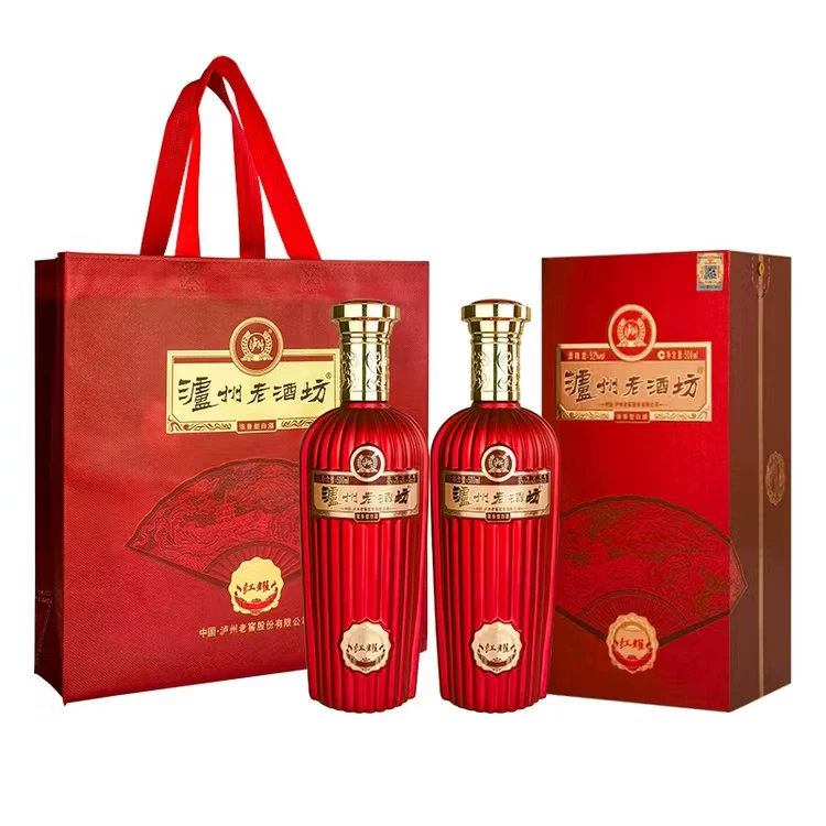 泸州老酒坊红耀52度浓香型500ml*2瓶 199元 - 线报酷