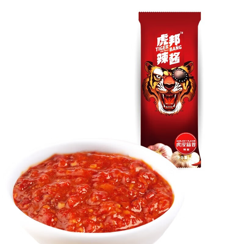 虎邦蒜蓉辣酱150g 5.4元 - 线报酷