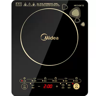 美的电磁炉家用款大功率火锅炒菜一体机纯黑 100.8元 - 86线报
