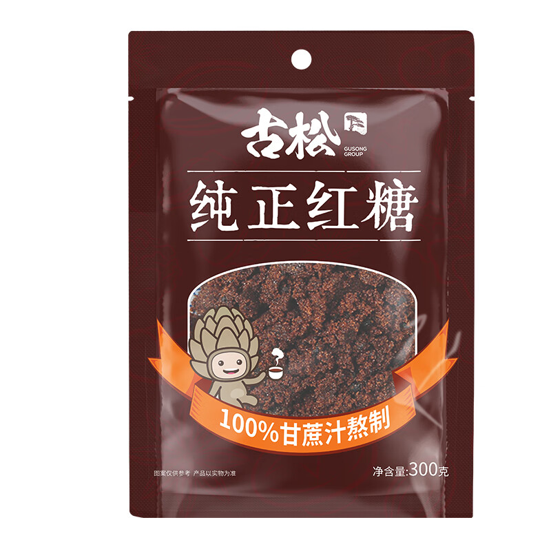 古松食品纯正红糖300g 2.6元 - 线报酷
