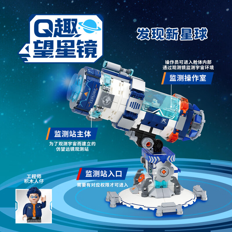 未及Q趣科技馆系列506515Q趣UFO 19元 - 86线报
